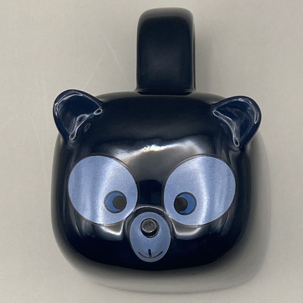 Brave Triplet Disney Park Store Coffee Mug Bear Face on Bottom Footed Cup